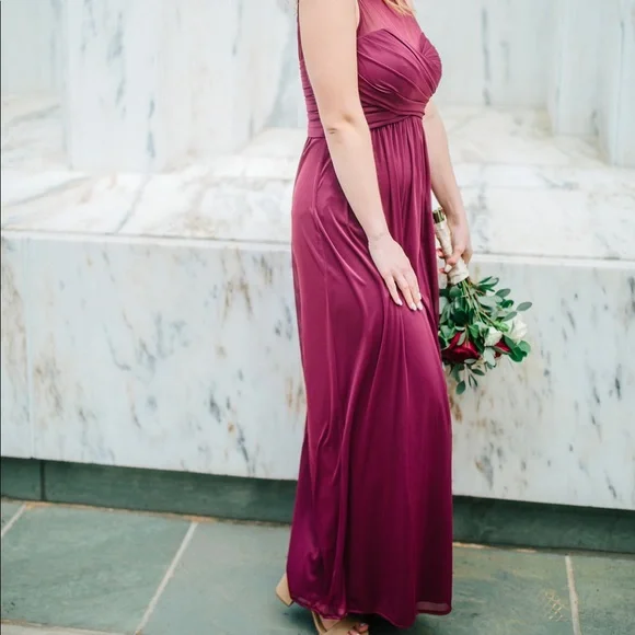 David's Bridal | Dresses | Davids Bridal Bridesmaid Wine Colored Dress | Poshmark David's Bridal | Dresses | Davids Bridal Bridesmaid Wine Colored Dress | Poshmark